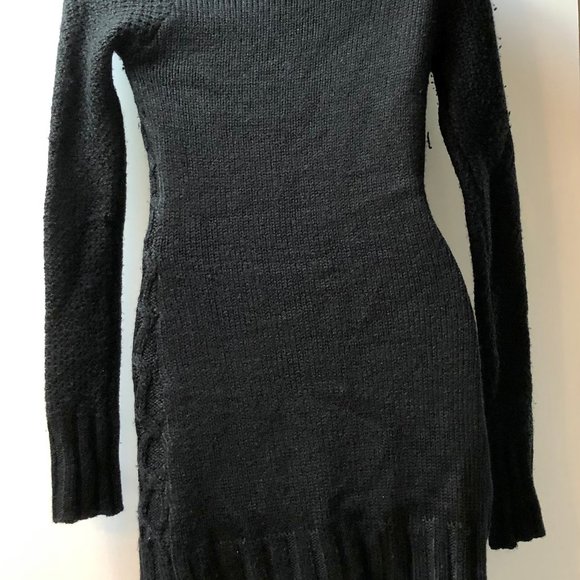 Guess rhinestone wool sweater dress - Picture 2 of 2